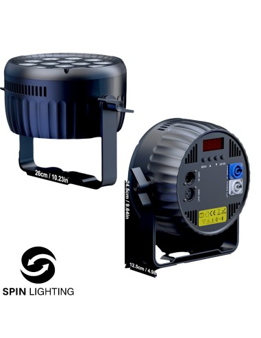 SPIN Lighting : 14 x15W RGBW LED Par Light