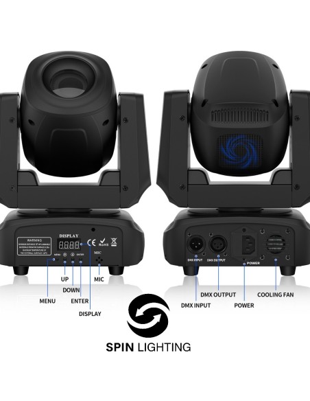 SPIN Lighting : 85W LYRE BEAM