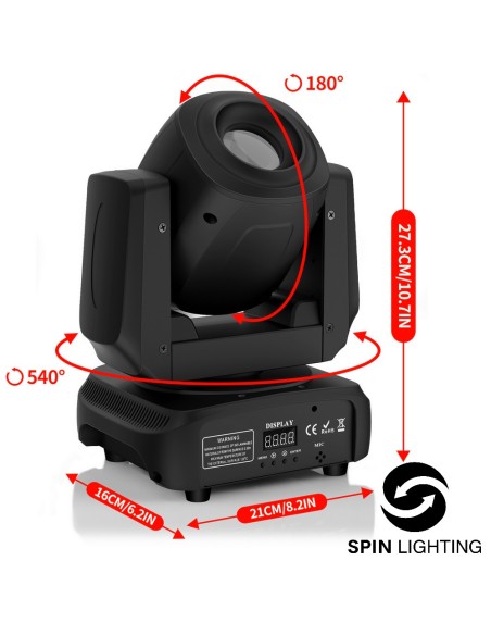 SPIN Lighting : 85W LYRE BEAM