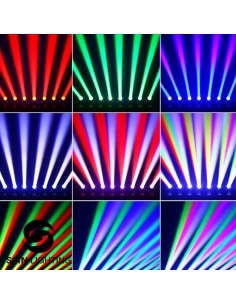 SPIN Lighting : 40W RGBW Led Mini Moving Head 2