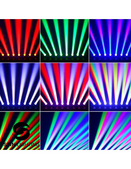 SPIN Lighting : 40W RGBW Led Mini Moving Head