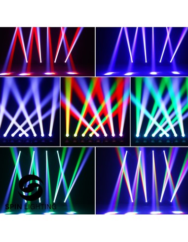 SPIN Lighting : 40W RGBW Led Mini Moving Head
