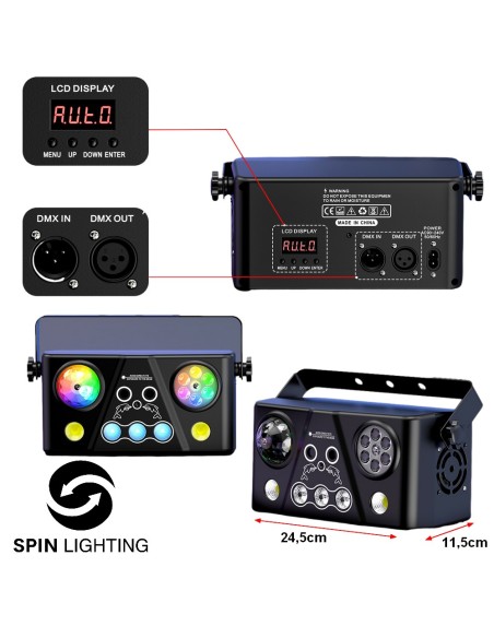 SPIN Lighting : 40W Effect Light