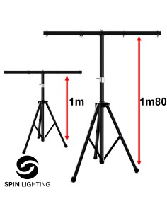 SPIN Lighting : Stage Lights Stand Height: 1m80 2