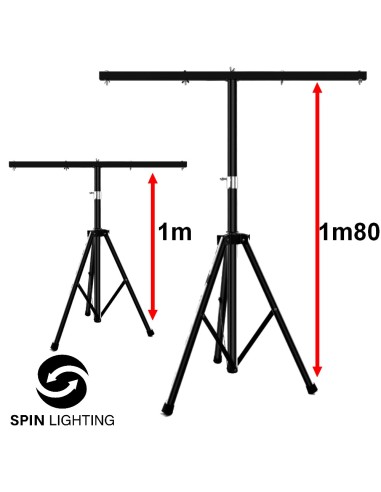 SPIN Lighting : Stage Lights Stand Hauteur : 1m80
