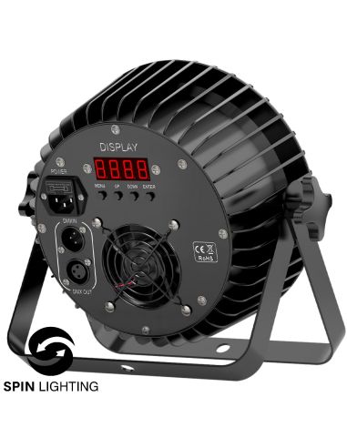 SPIN Lighting : 18 x8W RGBWA + UVLED