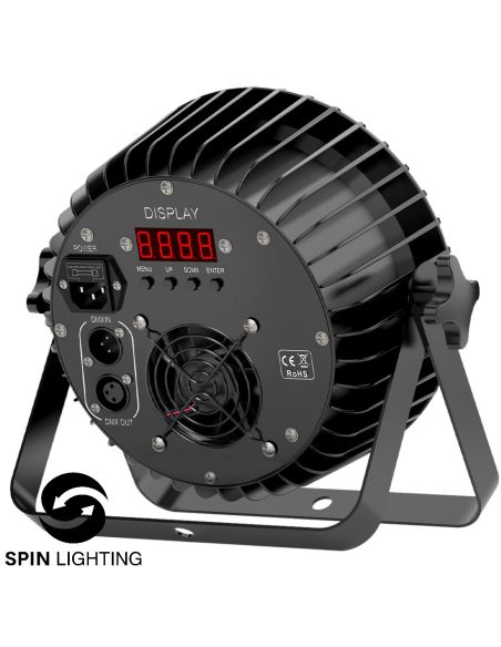 SPIN Lighting : 18 x8W RGBWA + UVLED