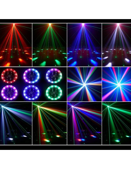 SPIN Lighting : 90W RGBW Green Laser
