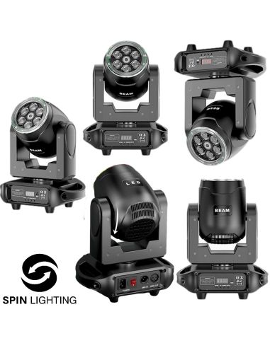 SPIN Lighting : 90W RGBW Green Laser