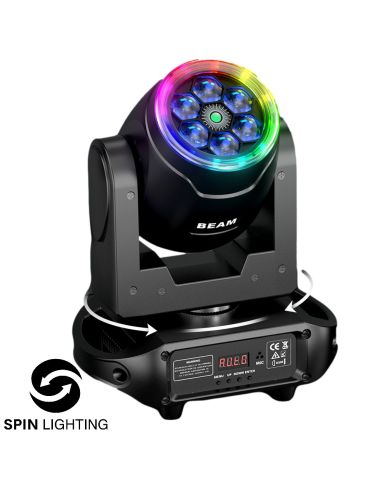 SPIN Lighting : 90W RGBW Green Laser
