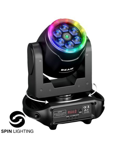 SPIN Lighting : 90W RGBW Green Laser