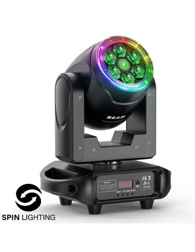 SPIN Lighting : 90W RGBW Green Laser
