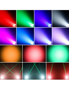 SPIN Lighting : 100W RGBW Bead LED + Green Sky Effect 2