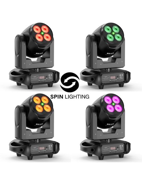 SPIN Lighting : 100W RGBW Bead LED + Green Sky Effect
