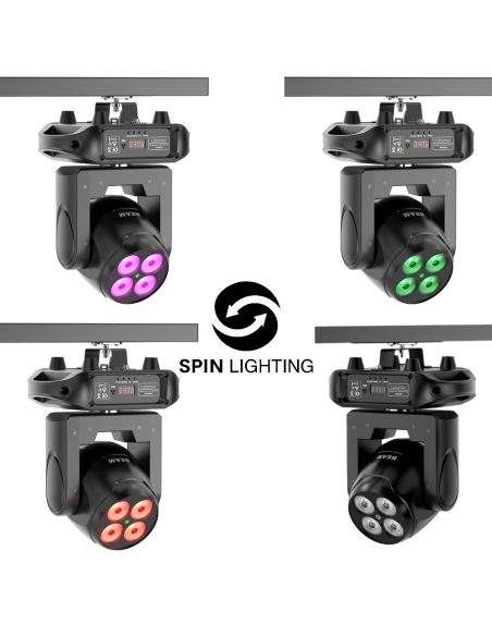 SPIN Lighting : 100W RGBW Bead LED + Green Sky Effect