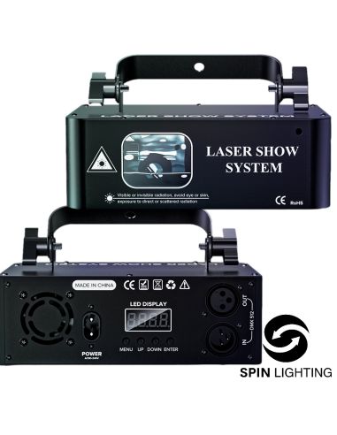 SPIN Lighting : Laser Projector RGB LED