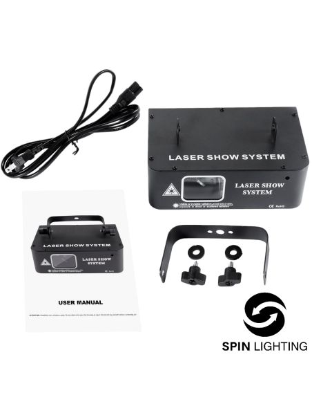 SPIN Lighting : Laser Projector RGB LED