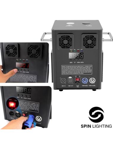 SPIN Lighting : 600w Wireless Cold Spark Machine