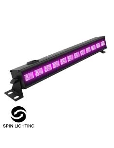 SPIN Lighting : 12 x 3W UV Black Bar LED