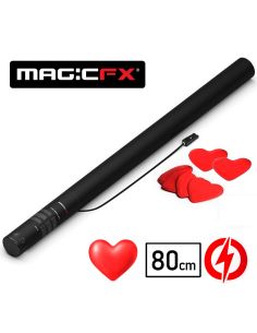 Magic FX : Electric Confetti Shot 80 cm - Red Hearts