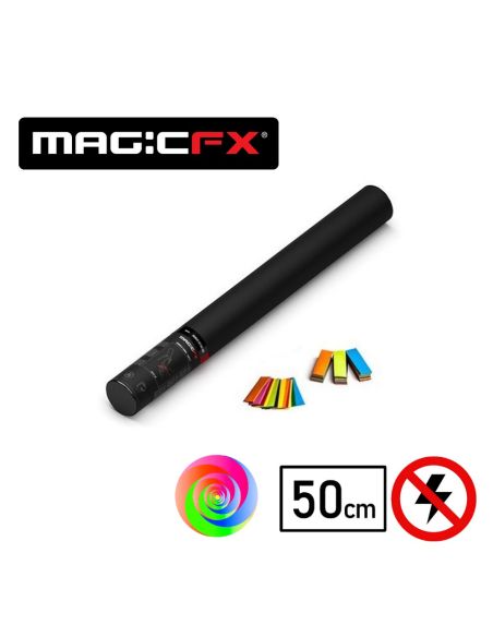 Magic FX : Handheld Confetti Shot 50 cm - Multicolore