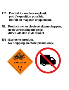 Magic FX : Handheld Confetti Shot 50 cm - Argent 2