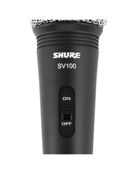 Shure SV100 - Microphone - Idéal pour la parole, le karaoké, les multimédias