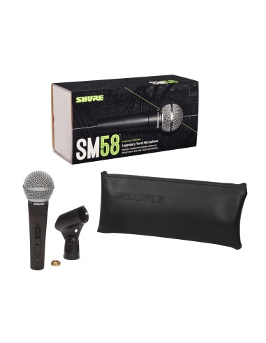 Shure SM58-LCE Dynamic microphone