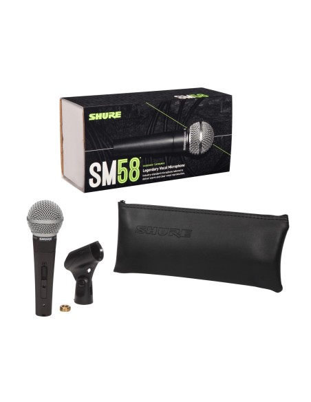 Shure SM58-LCE Dynamische microfoon