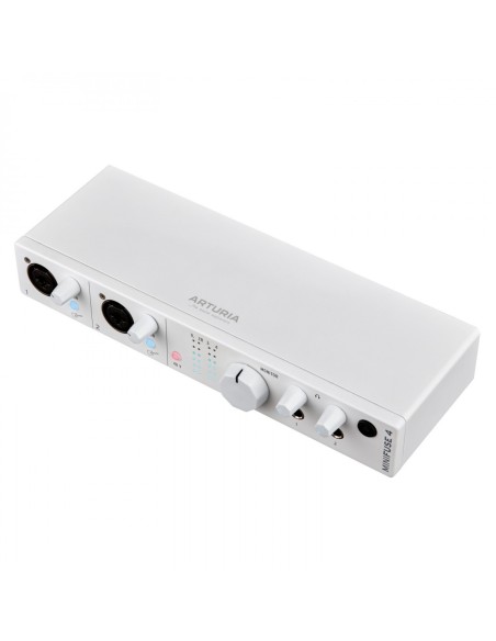 Arturia MiniFuse 4 USB Audio Interface (Blanc)