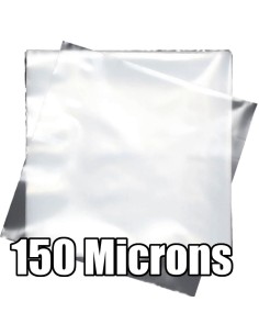 100 Pcs - Polythene Record Outer Sleeve 12'' Vinyls 150...