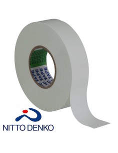 Nitto - Tape - 19 mm x 20 m - Blanc