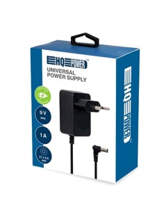 UNIVERSAL POWER - 9 VDC - 1 A - 9 W - CONNECTOR (2.1 x...