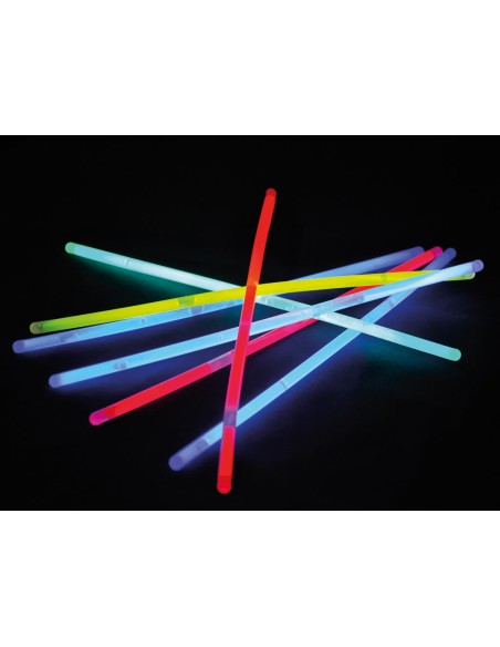 50 Pcs - bâtons lumineux, différentes couleurs