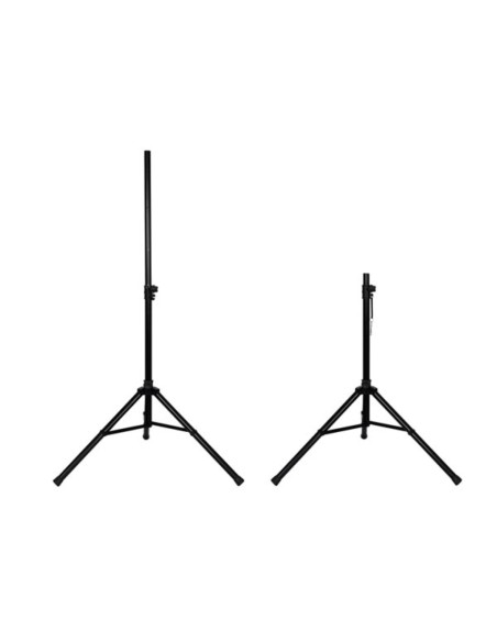 HQ - Luidsprekerstatief met statief, in hoogte verstelbaar tot 160 cm, max. gewicht 60 kg